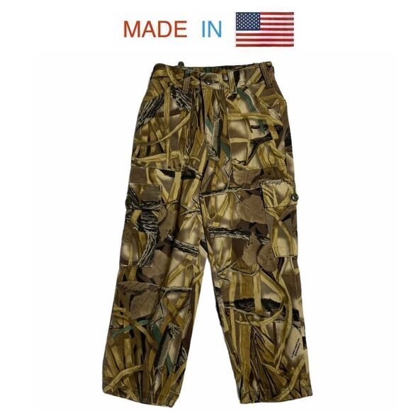 Other - Camo Gear Made in USA Cargo Duck Deer Hunting Pants Youth Sz 8